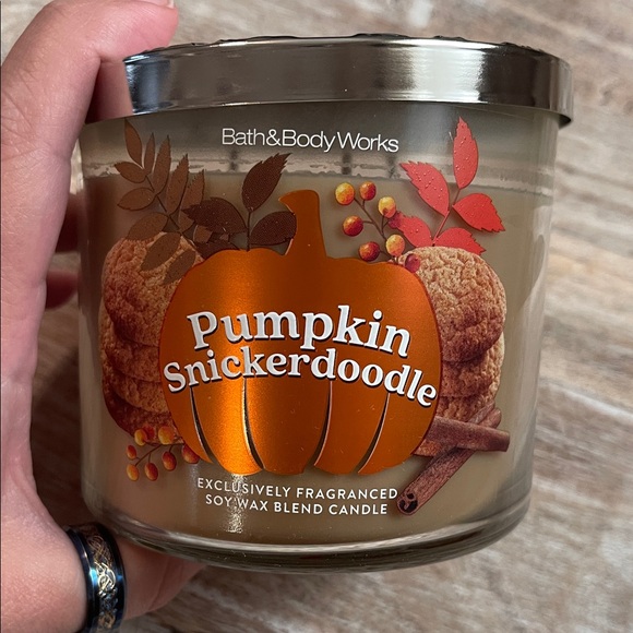 Bath & Body Works Other - Bath & Body Works Pumpkin Snickerdoodle Candle - Orange and Brown